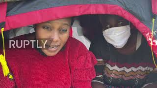 France: Homeless migrants occupy Parisian park to demand housing solution