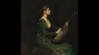 Thomas Wilmer Dewing (1851 -1938) ✽ Albinoni -Adagio /  David Garrett