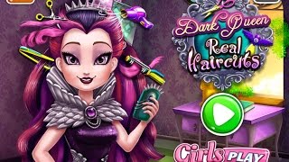 NEW ПАРИКМАХЕРСКАЯ ДЛЯ ТЕМНОЙ КОРОЛЕВЫ—МУЛЬТИК-ИГРА ДЛЯ ДЕТЕЙ/ HAIRDRESSER FOR DARK QUEEN