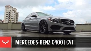Mercedes-Benz C400 | Grey Day | Vossen CVT