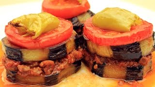 Fırında Musakka Tarifi - Kıymalı Patlıcan Oturtma Yemeği