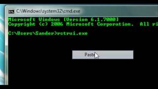 How to restore your computer with command prompt