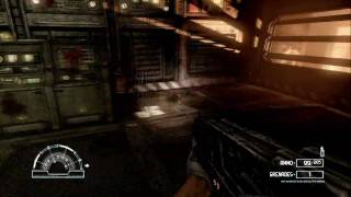 Aliens Vs Predator 3 - 2010 (1) Marine Walkthrough mission 2 part 2 HD 720
