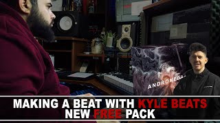 Making a beat with Kyle Beats 'Andromeda' FREE pack | EP. 028