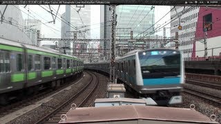 JR有楽町駅 山手線＆京浜東北線 Tokyo Trains JR Yamanote Line And Keihin-Tohoku Line