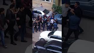 Kooperasiya Universitetində tələbələr arasında kütləvi dava - VİDEO