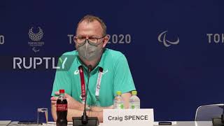 Japan: 'Extremely emotional' - tearful IPC spox on arrival of evacuated Afghan Paralympians