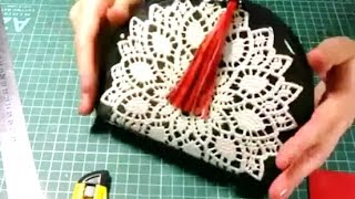 Косметичка из кожи своими руками