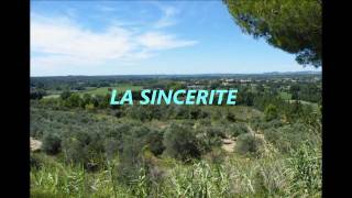 la sincérité