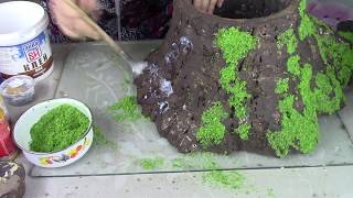 Кашпо пенёк своими руками ХоббиМаркет