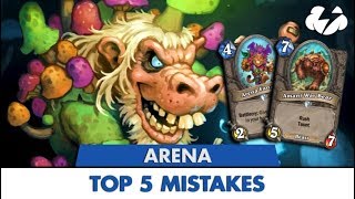 5 Mistakes Playing Arena | Tempo Storm | [Hearthstone]
