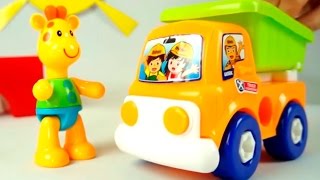 Развивающие мультики - Жирафик Мофи и Грузовичок - Цвета Радуги
