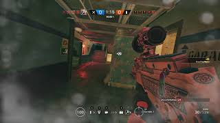 Rainbow Six Siege| Close Quarters (Ash 1v5 Ace Clutch)