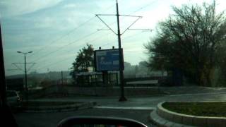Едем по Белграду по навигатору. Belgrade driving with navigation device.