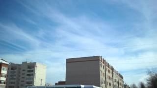 проба time lapse Вологда, снято на телефон samsung galaxy s plus