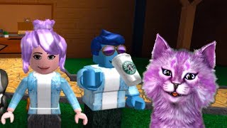 ПРОИГРАЛА ЛЕО В РОБЛОКС мини-игры roblox Epic Minigames КОШКА ЛАНА играет