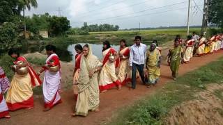 Durga pujo ghat Tula. West Bengal Bankura,chatramore pujo.