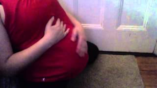 Big pregnant belly!