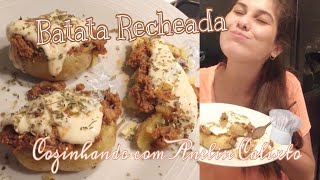 Receita - Batata Recheada de Micro-ondas com Anelise Calixto