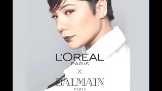 L'OREAL X BALMAIN PARIS LIP COLLECTION ( REVIEW + FIRST IMPRESSIONS + SWATCH )| Nina Rayos