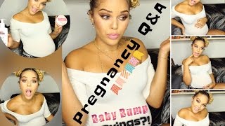 PREGNANCY Q&A! Boobs, Sex, Cravings, Weight  -@MSJACKYOH