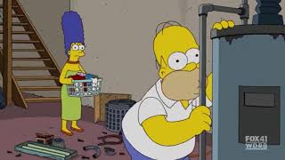 Homer Simpson Water Inflation