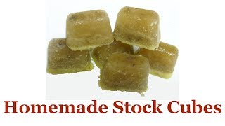 Homemade Stock Cubes (Basic Version)