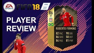 FIFA 18 | IF Firmino (86) Player Review! w/Gameplay & In-Game Stats