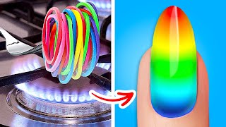 Creative Manicure Ideas And Hacks || Amazing Nail Designs