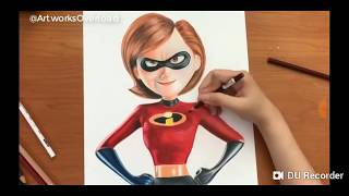 How to draw incredible elastic girl