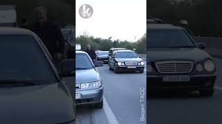 Пробка из 5 тыс. авто на российско-грузинской границе