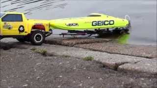Rc Traxxas Launch speed boat 2