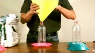 How to make a Bird feeder with Water Bottles