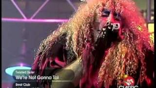 Twisted Sister - We're not gonna take It  (music video live)