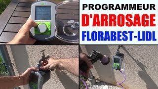 programmateur d'arrosage florabest lidl FBC 7 B2