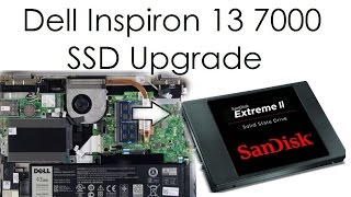 DELL Inspiron 13 7000 (7359) SSD Upgrade Guide Disassembly