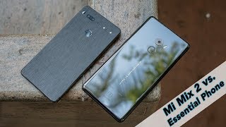 Mi Mix 2 vs Essential Phone - In-depth Comparison - Physical, Software, & Camera!