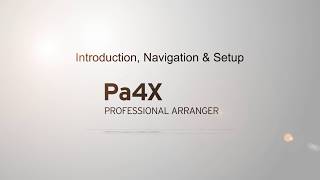 01 Pa4X Capitolo 1: Introduzione, Navigazione, Impostazione