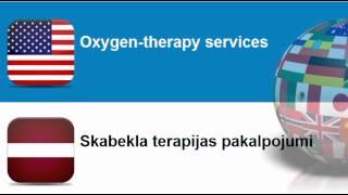 Learn Latvian = Topic = Hospital and related services