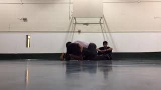 Mixed Wrestling Moves:  Knee Block/Saturday Night
