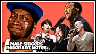 Males Singers Resonant High Notes ( Reaction / Review )