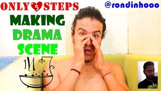 ONLY 5 STEPS making drama scene in the bath ??
