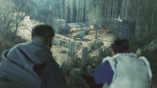 獵手來到日軍據點，本想觀察敵情，可卻因為太緊張，不小心開出槍來！ 抗日