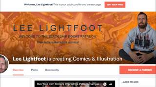 Make Comics with Lee Lightfoot & Black Ship Books Patreon