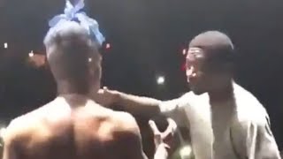 xxxtentacion brings out a fan to hype up the crowd for his new single changes
