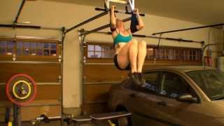 Hanging lower ab workout - Any Girl Fitness