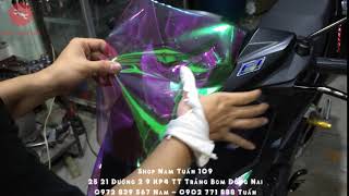 Keo đổi màu chóa đèn xe _ Khu Vực Trảng Bom