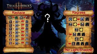 Trials of heroes. Новогодние замена героя !!!. расы людей !!!.