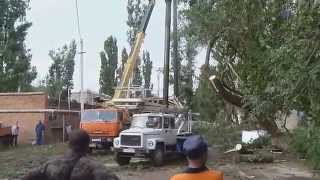 hurricane in marks 27 июня - ураган в Марксе