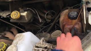 Форд транзит (Ford transit) неожиданность под капотом